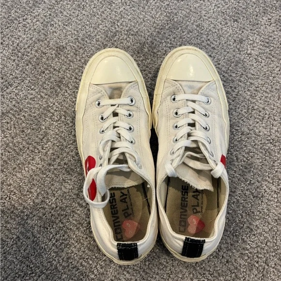 Converse x Comme des Garçons PLAY Chuck 70 Low Top - Picture 4 of 7